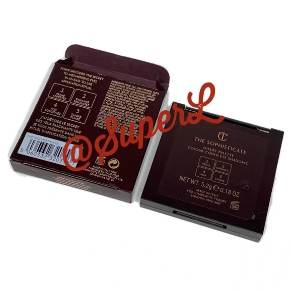 NEW Charlotte Tilbury LUXURY PALETTE THE SOPHISTICATE Eyeshadow Eye Shadow